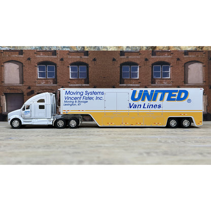 Kenworth T700 w/Moving Van Trailer "Vincent Fister, Inc. Moving & Storage of Lexington, Kentucky, Agent for United Van Lines, Inc. - Moving Systems"