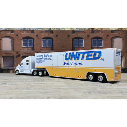 Kenworth T700 w/Moving Van Trailer "Vincent Fister, Inc. Moving & Storage of Lexington, Kentucky, Agent for United Van Lines, Inc. - Moving Systems"