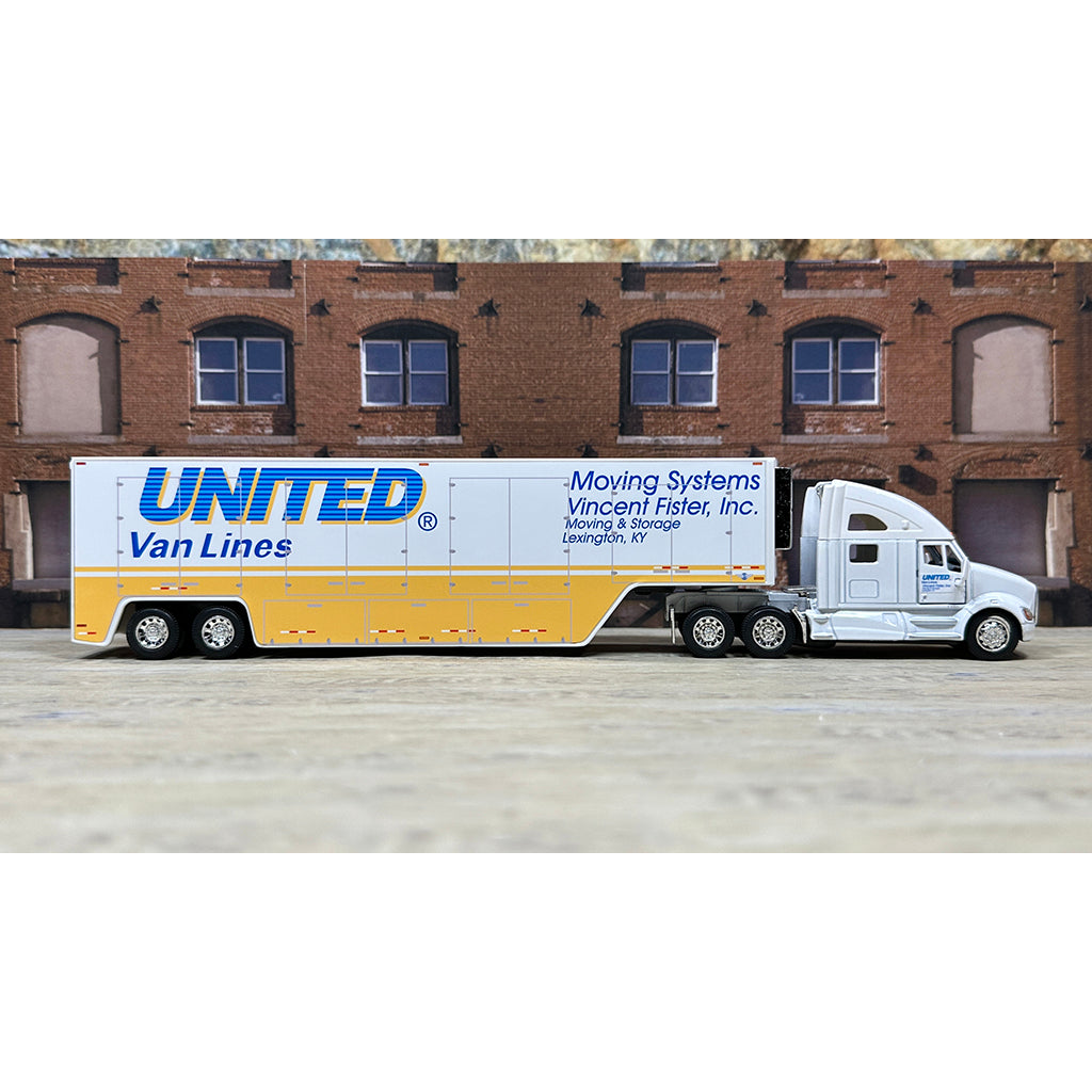 Kenworth T700 w/Moving Van Trailer "Vincent Fister, Inc. Moving & Storage of Lexington, Kentucky, Agent for United Van Lines, Inc. - Moving Systems"