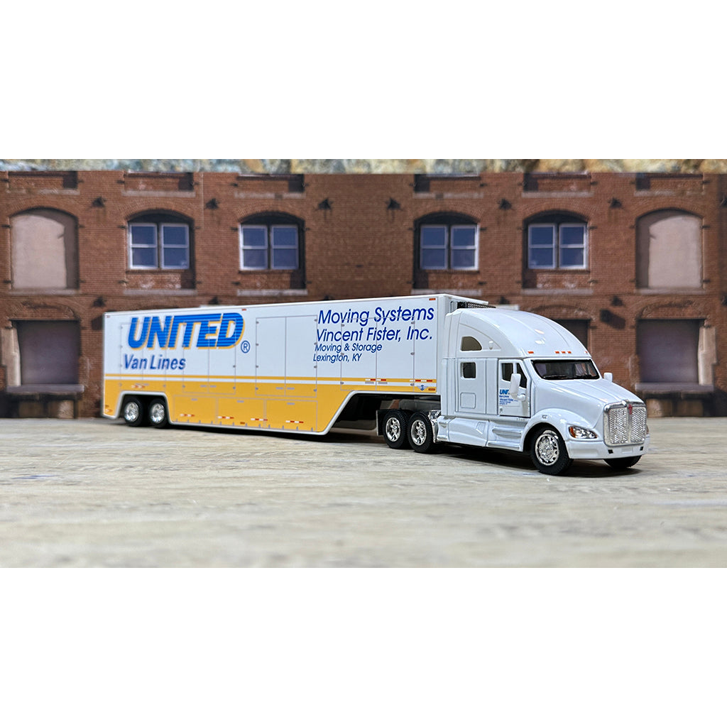 Kenworth T700 w/Moving Van Trailer "Vincent Fister, Inc. Moving & Storage of Lexington, Kentucky, Agent for United Van Lines, Inc. - Moving Systems"