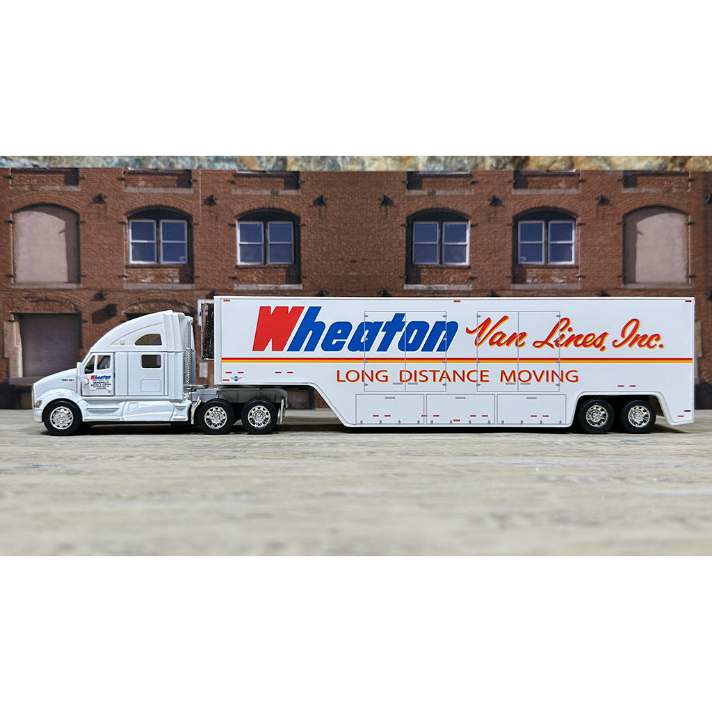 Kenworth T700 w/Moving Van Trailer "Sandhills Moving & Storage of Southern Pines, North Carolina, Agent for Wheaton Van Lines, Inc. - Long Distance Moving"