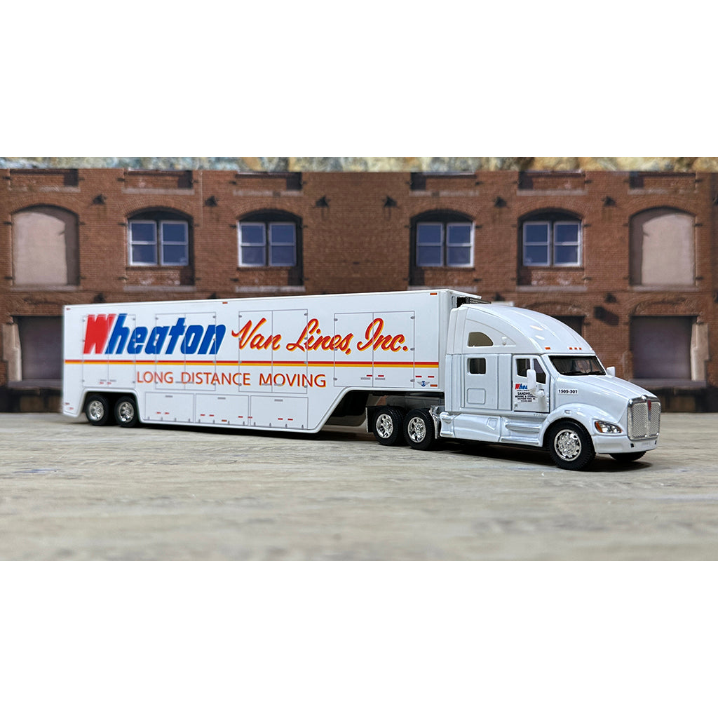 Kenworth T700 w/Moving Van Trailer "Sandhills Moving & Storage of Southern Pines, North Carolina, Agent for Wheaton Van Lines, Inc. - Long Distance Moving"
