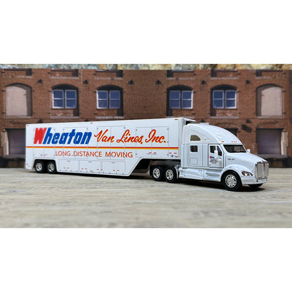 Kenworth T700 w/Moving Van Trailer "Sandhills Moving & Storage of Southern Pines, North Carolina, Agent for Wheaton Van Lines, Inc. - Long Distance Moving"
