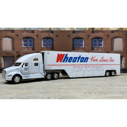 Kenworth T700 w/Moving Van Trailer "Sandhills Moving & Storage of Southern Pines, North Carolina, Agent for Wheaton Van Lines, Inc. - World-Wide Moving"