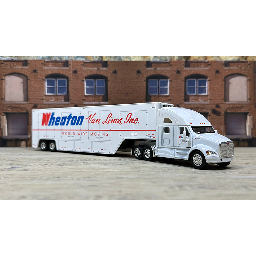Kenworth T700 w/Moving Van Trailer "Sandhills Moving & Storage of Southern Pines, North Carolina, Agent for Wheaton Van Lines, Inc. - World-Wide Moving"