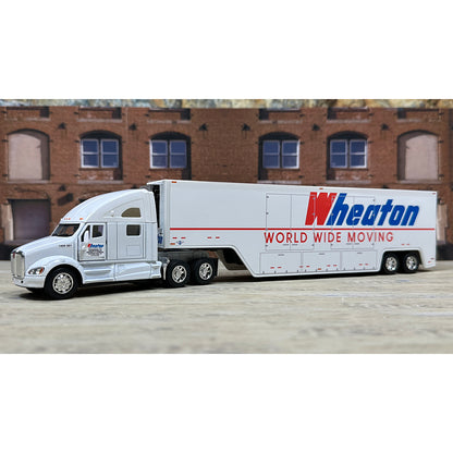 Kenworth T700 w/Moving Van Trailer "Sandhills Moving & Storage of Southern Pines, North Carolina, Agent for Wheaton Van Lines, Inc. - World Wide Moving"