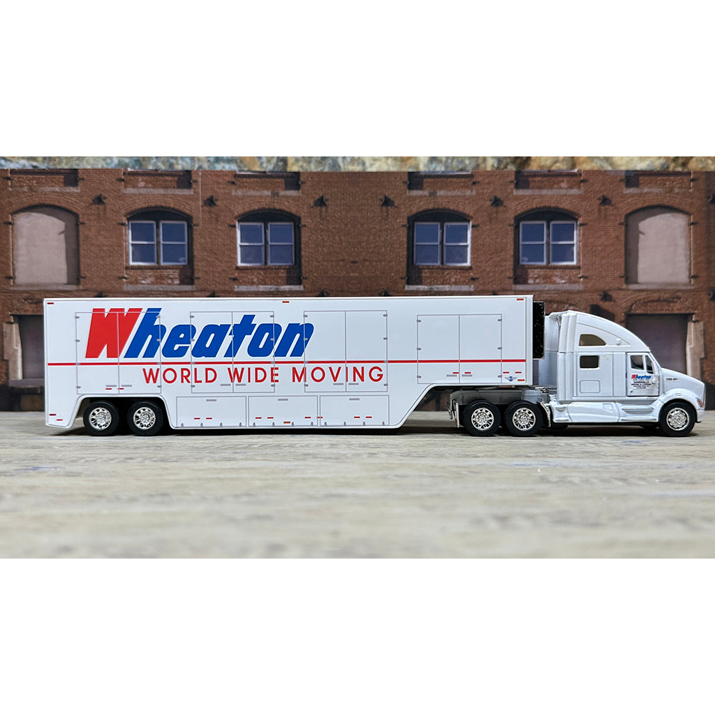 Kenworth T700 w/Moving Van Trailer "Sandhills Moving & Storage of Southern Pines, North Carolina, Agent for Wheaton Van Lines, Inc. - World Wide Moving"