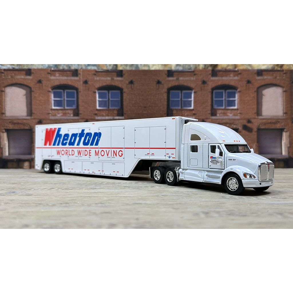 Kenworth T700 w/Moving Van Trailer "Sandhills Moving & Storage of Southern Pines, North Carolina, Agent for Wheaton Van Lines, Inc. - World Wide Moving"