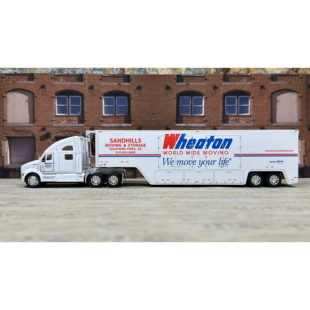 Kenworth T700 w/Moving Van Trailer "Sandhills Moving & Storage of Southern Pines, North Carolina, Agent for Wheaton Van Lines, Inc. - World Wide Moving - We move your life"