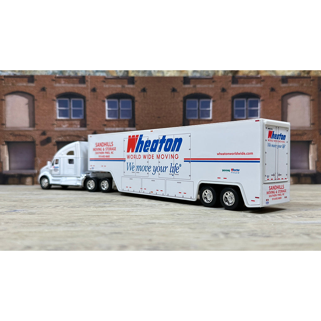 Kenworth T700 w/Moving Van Trailer "Sandhills Moving & Storage of Southern Pines, North Carolina, Agent for Wheaton Van Lines, Inc. - World Wide Moving - We move your life"