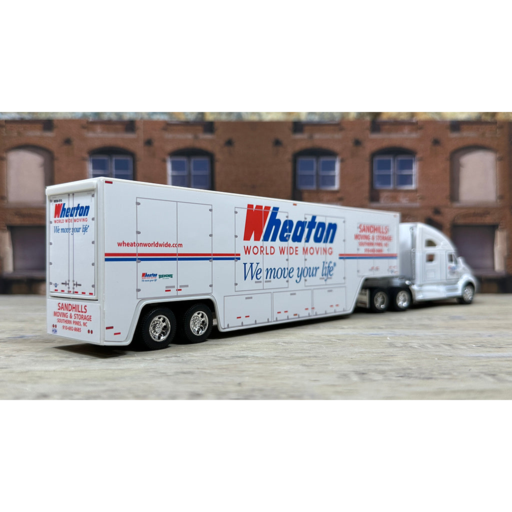 Kenworth T700 w/Moving Van Trailer "Sandhills Moving & Storage of Southern Pines, North Carolina, Agent for Wheaton Van Lines, Inc. - World Wide Moving - We move your life"