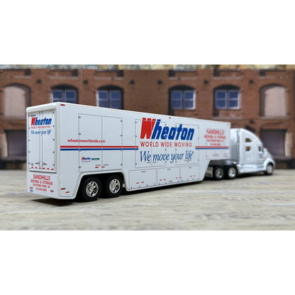 Kenworth T700 w/Moving Van Trailer "Sandhills Moving & Storage of Southern Pines, North Carolina, Agent for Wheaton Van Lines, Inc. - World Wide Moving - We move your life"