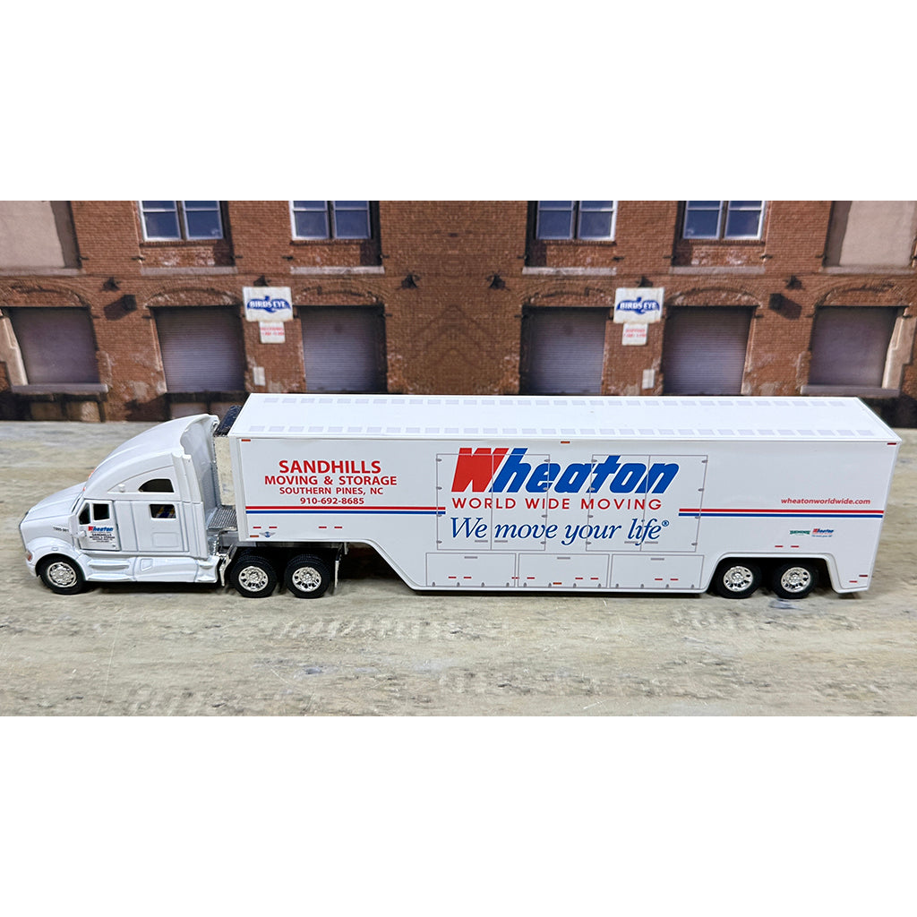 Kenworth T700 w/Moving Van Trailer "Sandhills Moving & Storage of Southern Pines, North Carolina, Agent for Wheaton Van Lines, Inc. - World Wide Moving - We move your life"