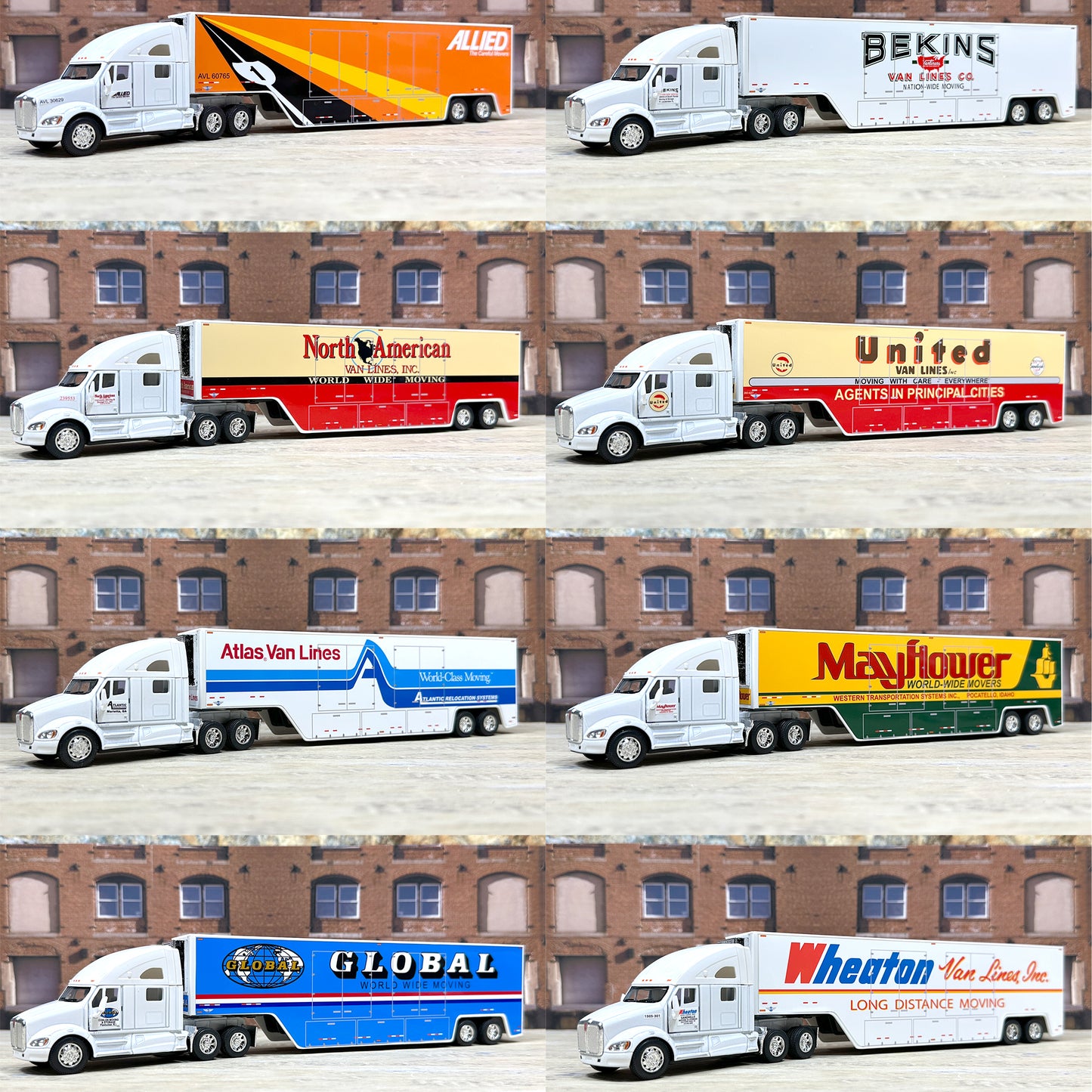 The Moving Van Collection (Set of 8 Trucks)
