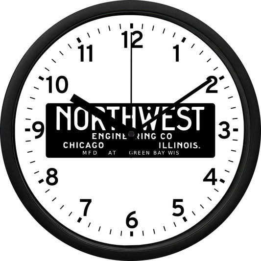 Northwest Engineering Co. Wall Clock