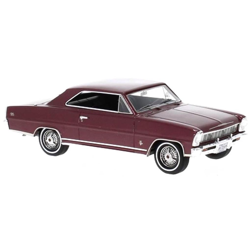 1966 Chevy Nova SS Hardtop (Dark Red Metallic)