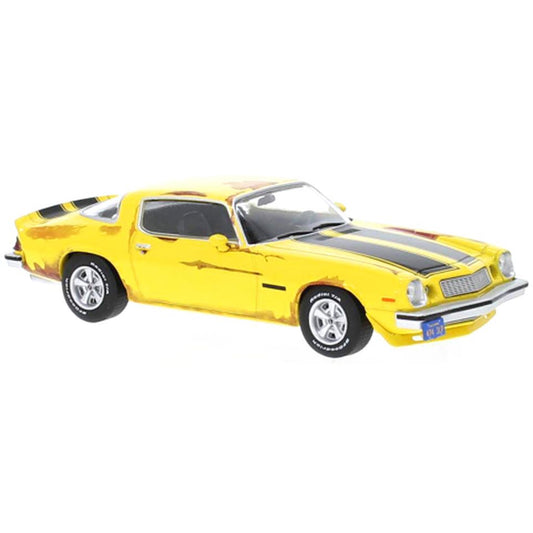 1977 Chevy Camaro Z-28 (Weathered Yellow w/Black Racing Stripes)