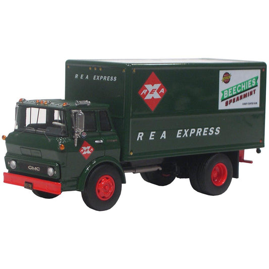 1960 GMC 6500 Steel Tilt Cab COE Box Truck "REA Express" (Green)