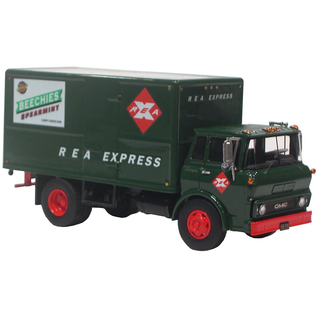 1960 GMC 6500 Steel Tilt Cab COE Box Truck "REA Express" (Green)