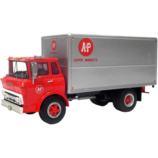 1960 Chevrolet 80 Steel Tilt Cab COE Box Truck "A&P Super Market" (Red/Gray)