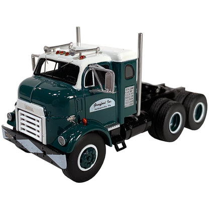 1954 GMC 950 Cannonball Sleeper-Cab COE Tractor (Green/White) "Grayford Inc. Jacksonville, FL"