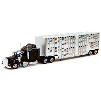 Kenworth W900 w/Livestock Trailer