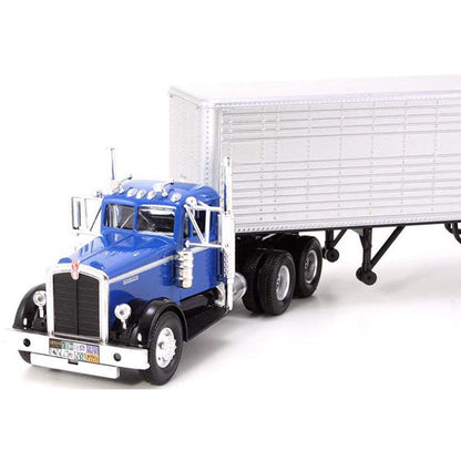 1951 Kenworth 525 w/40' Dry Van Trailer (Blue)