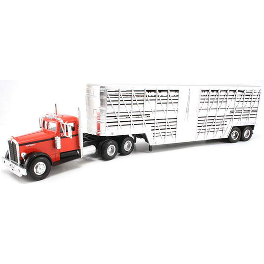 1951 Kenworth 525 w/Livestock Trailer (Red)