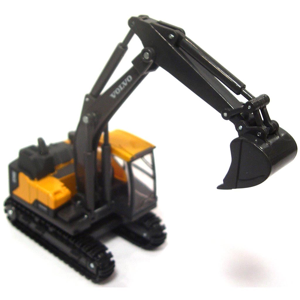 Volvo EC140E Tracked Excavator (Yellow/Gray)