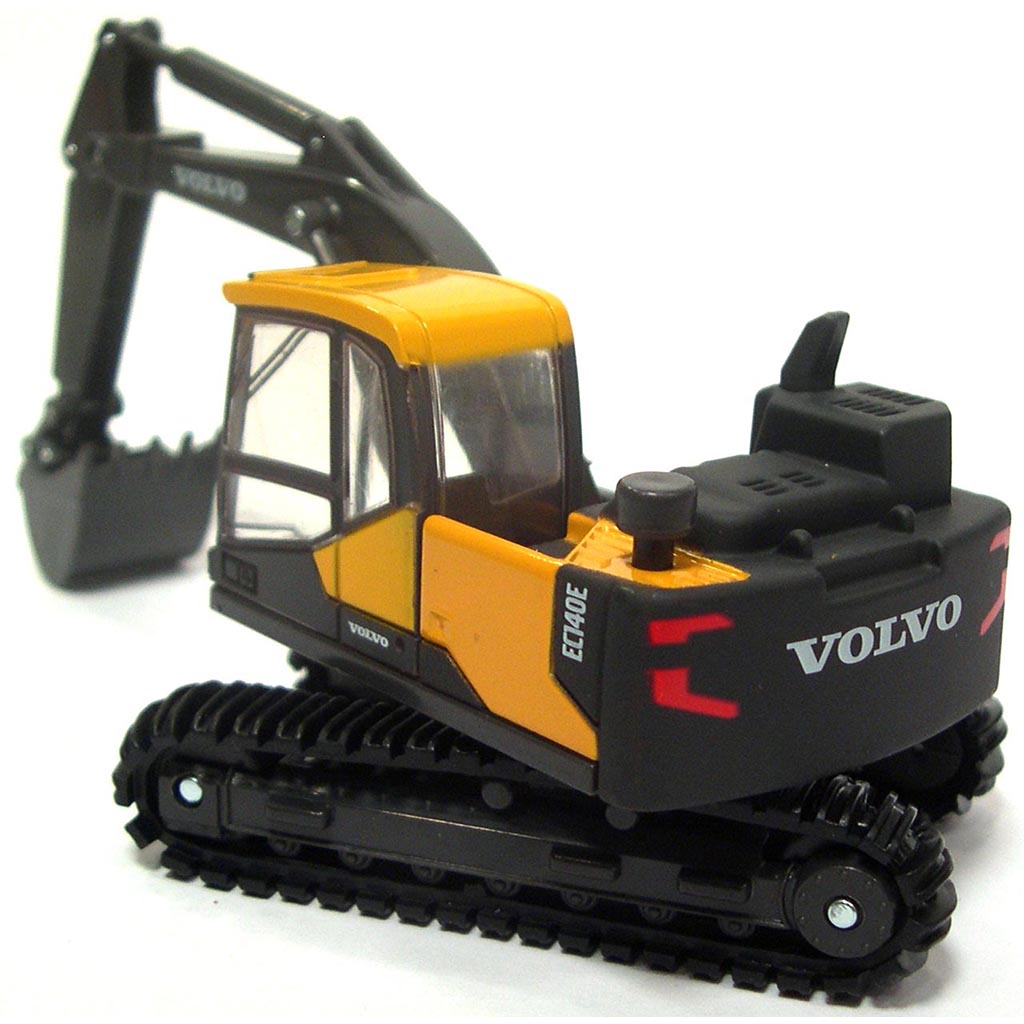 Volvo EC140E Tracked Excavator (Yellow/Gray)