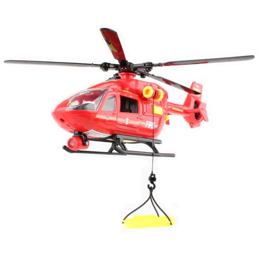 Airbus Ambulance Helicopter w/Lights & Sound "FDNY - Fire Department New York City"