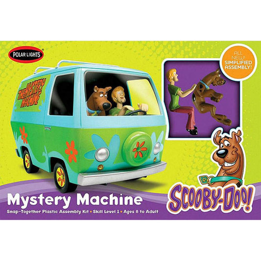 Scooby-Doo Mystery Machine w/Figures Snap (Model Kit)