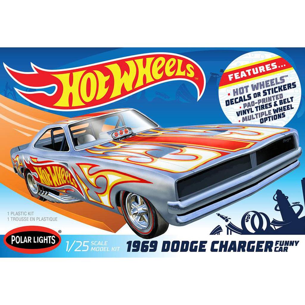 1969 Dodge Charger Funny Car "Hot Wheels" (Model Kit)