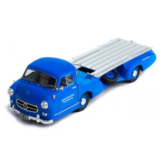 1955 Mercedes-Benz Race Car Transporter (Blue/Silver)