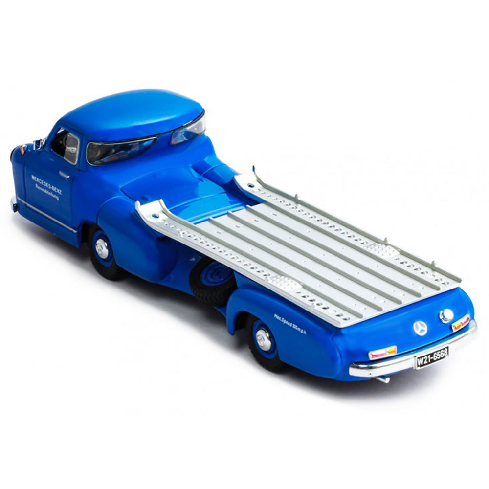 1955 Mercedes-Benz Race Car Transporter (Blue/Silver)