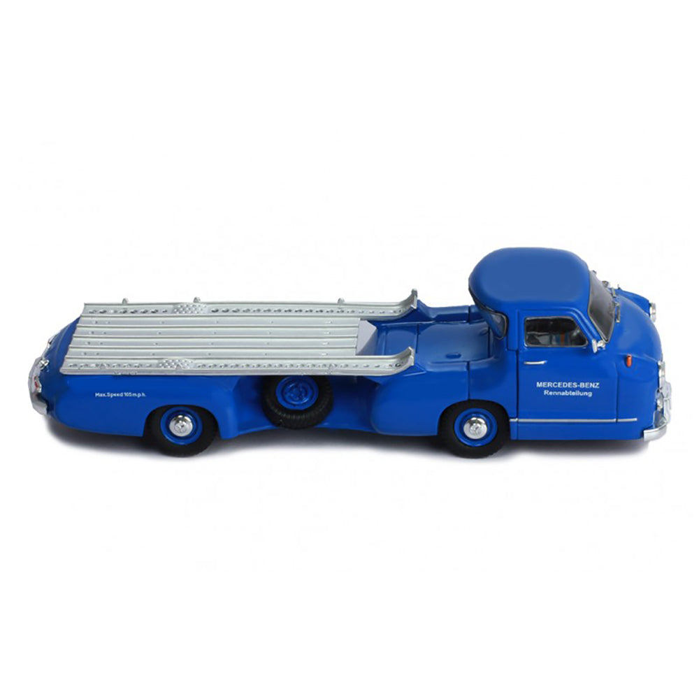 1955 Mercedes-Benz Race Car Transporter (Blue/Silver)