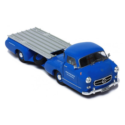 1955 Mercedes-Benz Race Car Transporter (Blue/Silver)