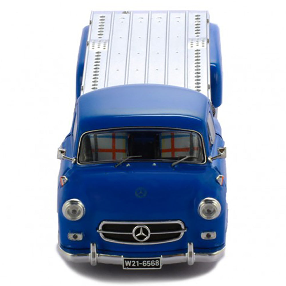 1955 Mercedes-Benz Race Car Transporter (Blue/Silver)