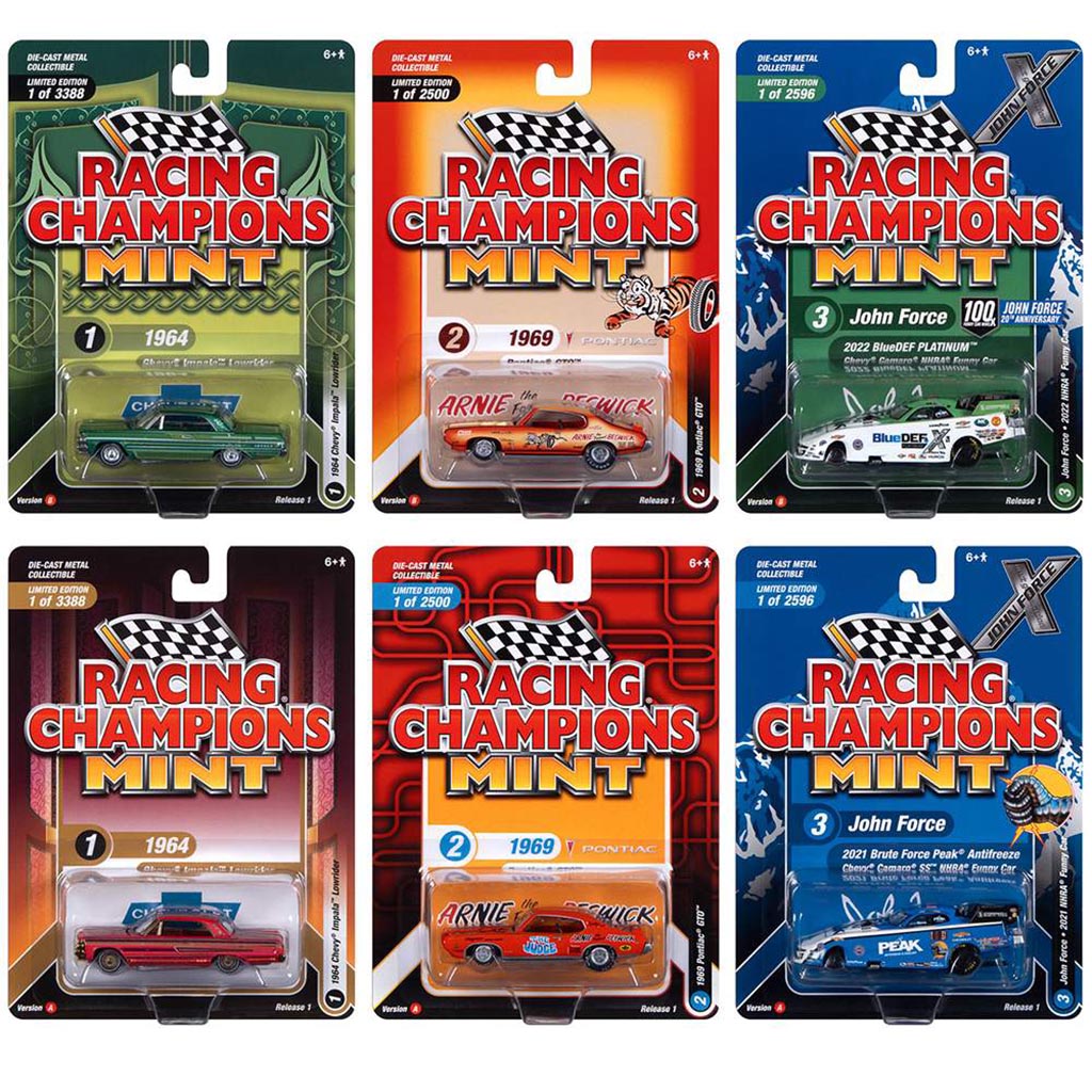 Racing Champions Mint 2023 Release 1 (Set of 6)