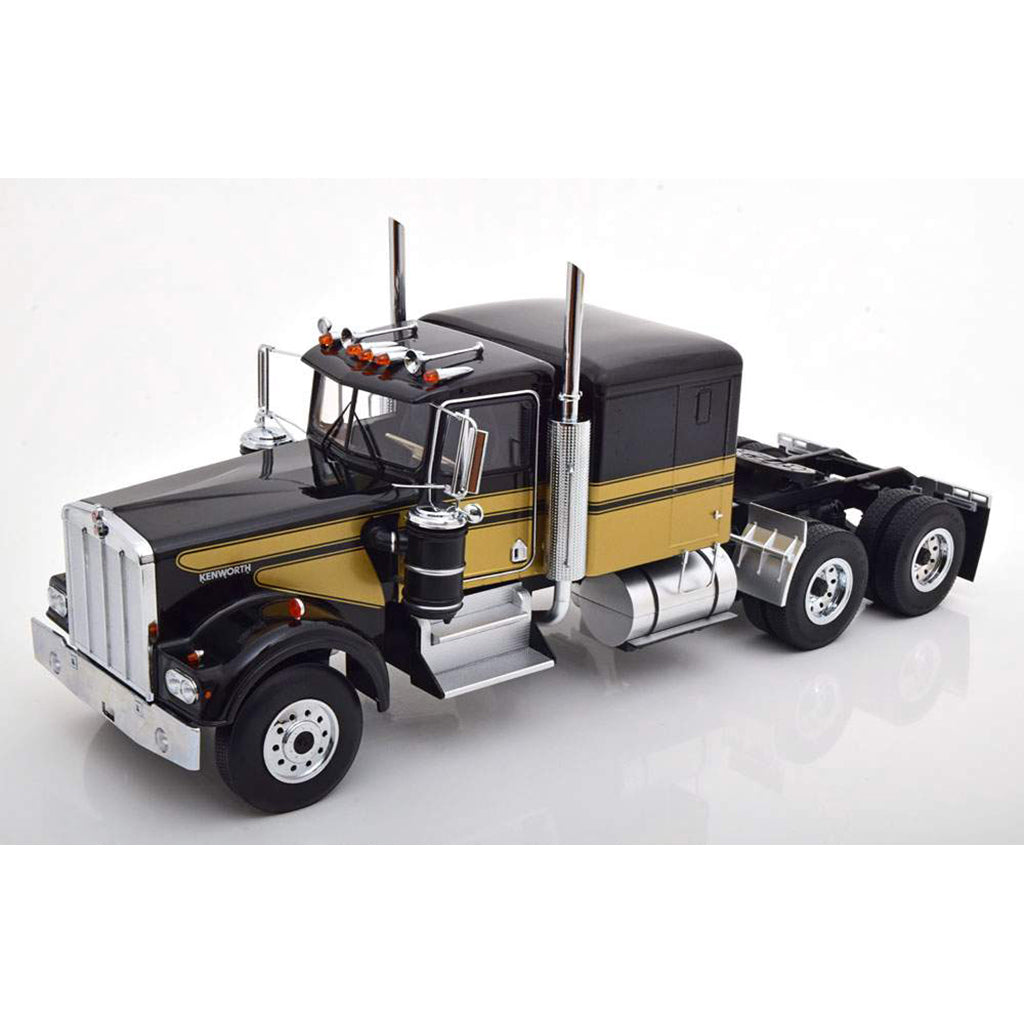 1976 Kenworth W900A Tractor (Black/Gold)