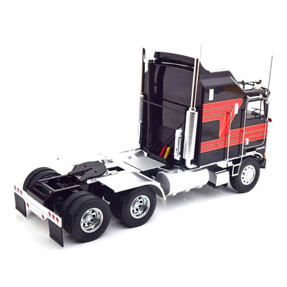 1976 Kenworth K100 Aerodyne COE Tractor (Black/Red)