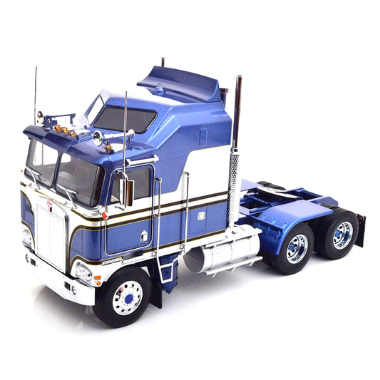 1976 Kenworth K100 Aerodyne COE Tractor (Blue/Silver)