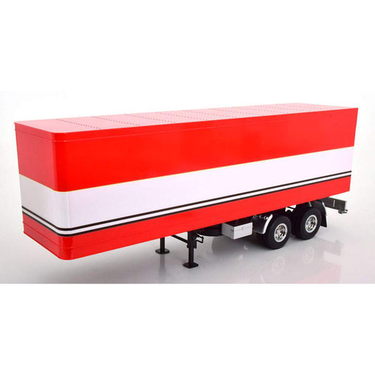 Dry Van Trailer (Red/White)