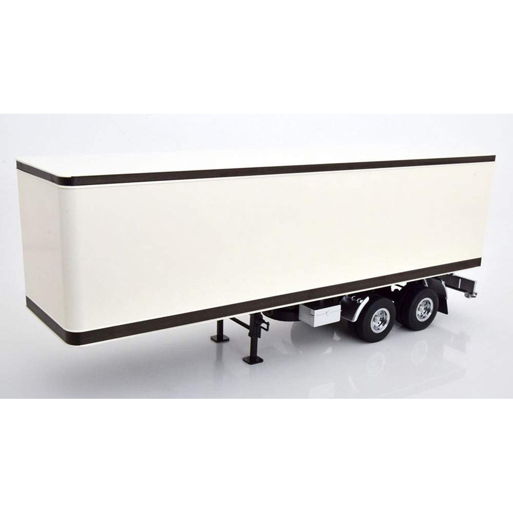 Dry Van Trailer (White/Black)