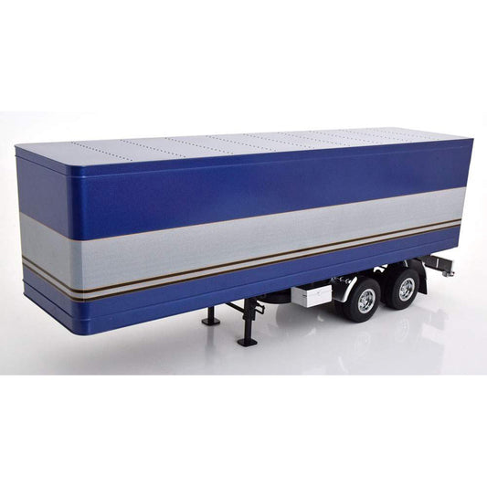 Dry Van Trailer (Blue/Silver)