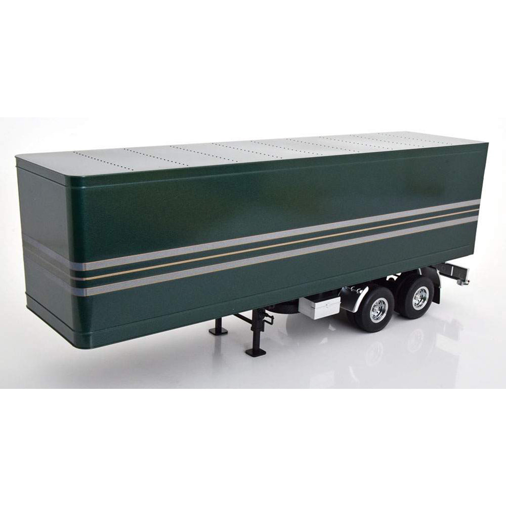 Dry Van Trailer (Green/Silver)