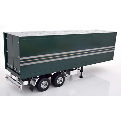 Dry Van Trailer (Green/Silver)