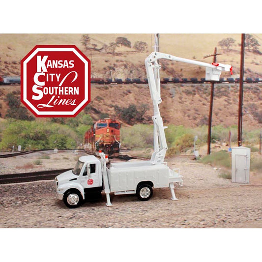 International Bucket Truck "Kansas City Southern Railroad"