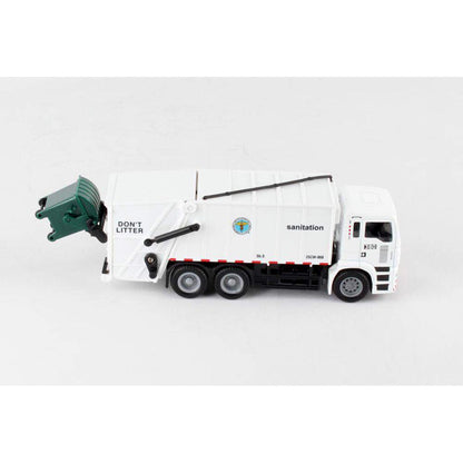 NYC City Sanitation Garbage Truck (White)