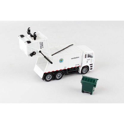 NYC City Sanitation Garbage Truck (White)